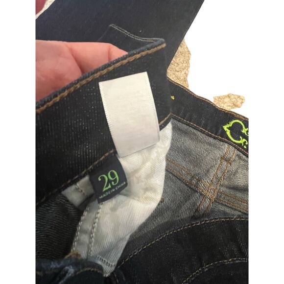 C Wonder Women's Straight Leg Jeans, Size 29, EUC, Dark Wash - Picture 6 of 9